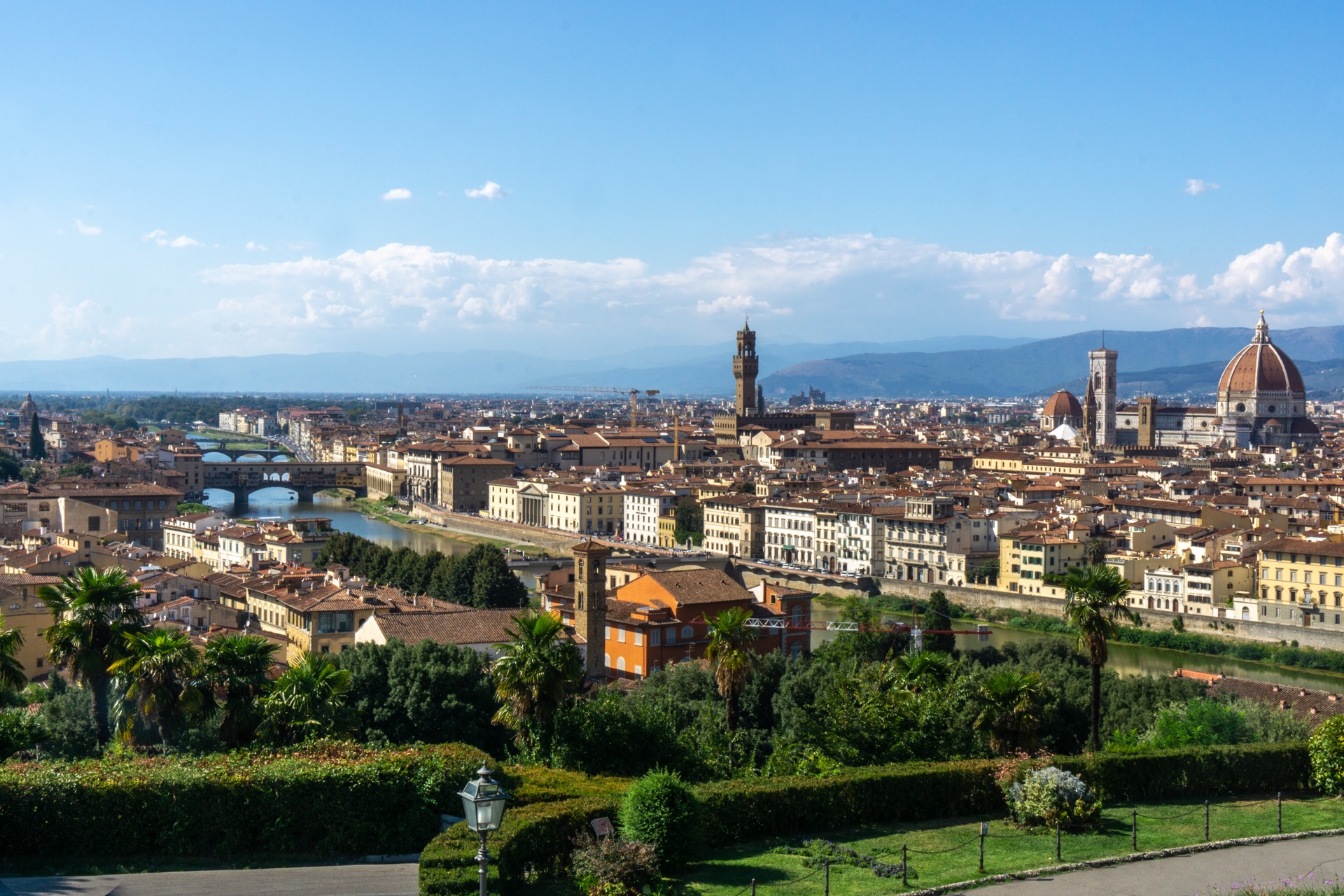 The Arno River Valley and Duomo